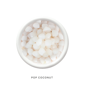 Coconut popping burst