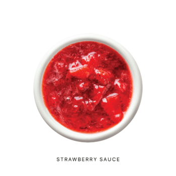 strawberry sauce
